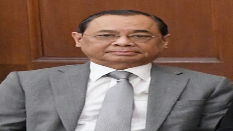 Former Chief Justice Gogoi