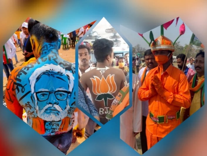 बंगाल रैली में छाए मोदी – कार्यकर्ताओं ने जीता सबका दिल