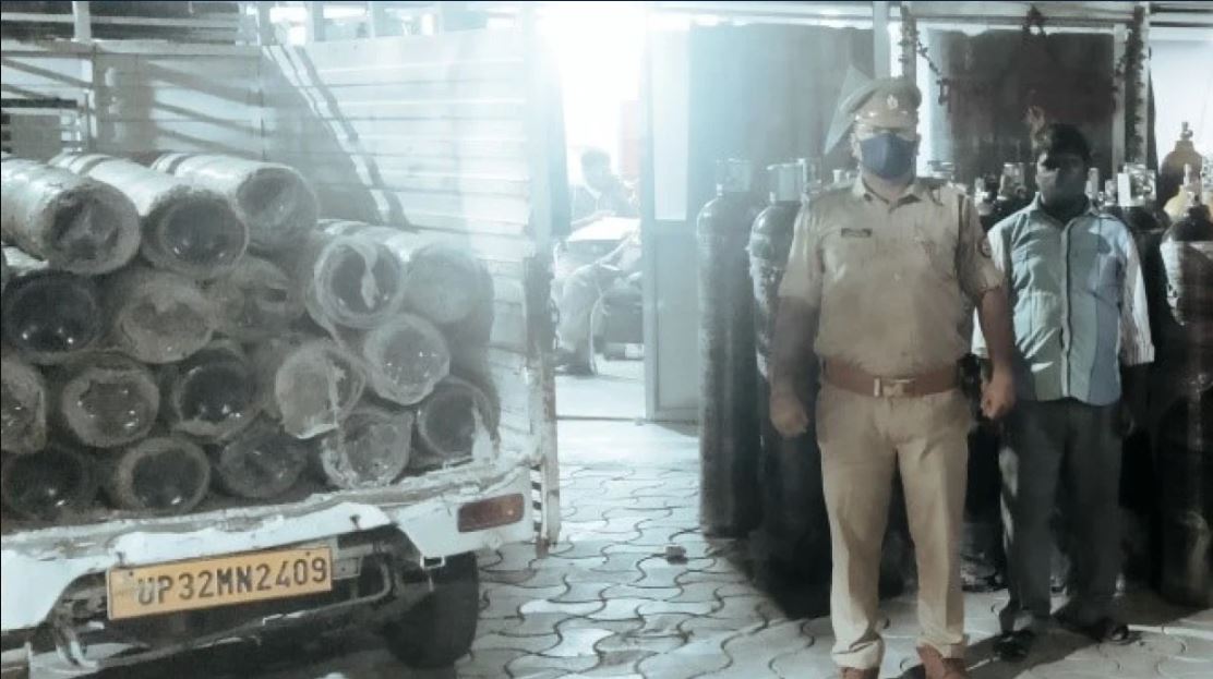 लखनऊ पुलिस की ताबड़तोड़ कार्रवाई: 24 घंटे में 225 सिलेंडर बरामद, 10 गिरफ्तार