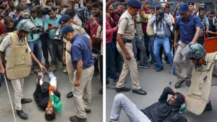 Patna ADM Unemployment Protestors