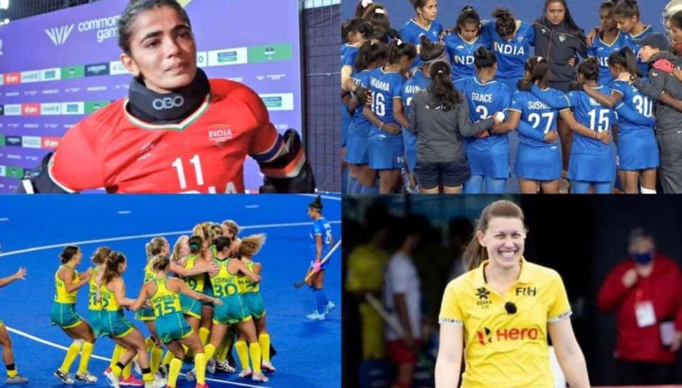 CWG 2022 : पेनल्टी शूटआउट में ऑस्ट्रेलिया से हारकर भारतीय महिला हॉकी टीम फाइनल से बाहर : अब रविवार को न्यूजीलैंड से भिड़ेगी