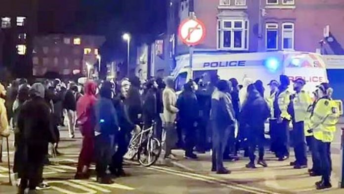 Leicester Hindu Muslim Confrontation