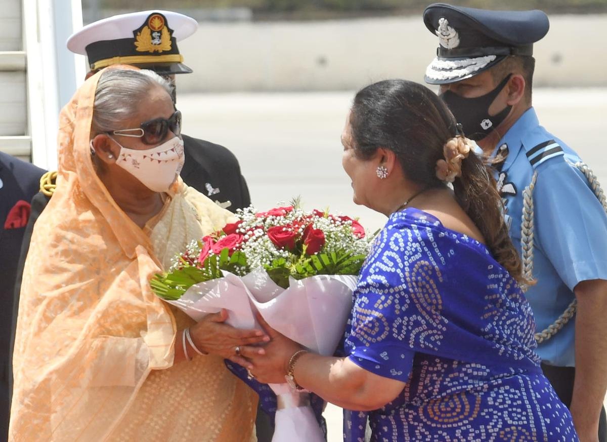 बांग्लादेश की प्रधानमंत्री शेख हसीना भारत दौरे पर, जानिए राष्ट्रपति भवन में उन्होंने क्या कहा