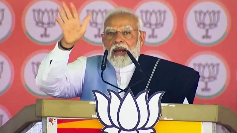 कर्नाटक में बोले पीएम मोदी- ‘मैं कांग्रेस के इरादे पूरे नहीं होने दूंगा’